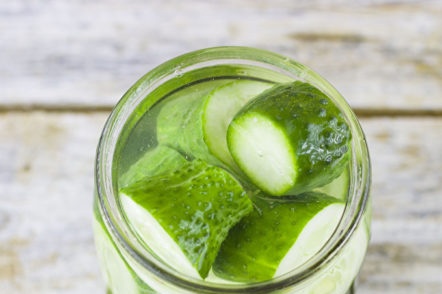 cucumbers in the bank