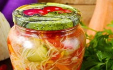 Hunting Salad with Cabbage