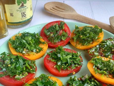 Мариновани домати в италиански стил за 30 минути