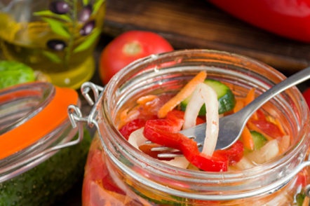 groentesalade voor de winter