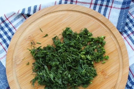 chopped dill
