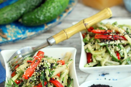 Thai cucumber salad