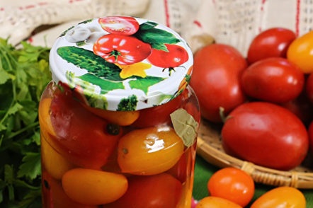 бурканче от сладки домати