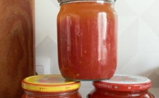 tomato juice for the winter