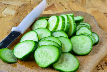 нарязани краставици