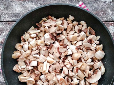 paddestoelen roosteren