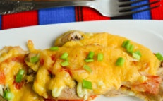 Пилешки гърди с домати