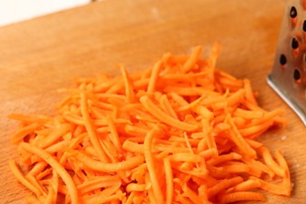grated carrot