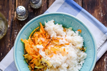 микс пържен и ориз