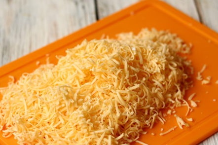 grated cheese