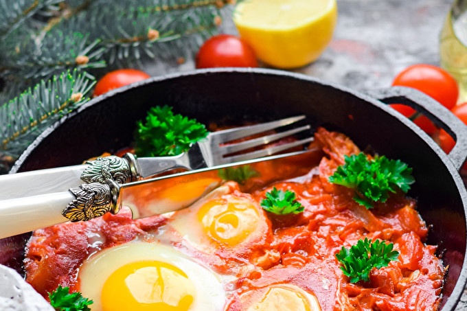 Шакшука с домати