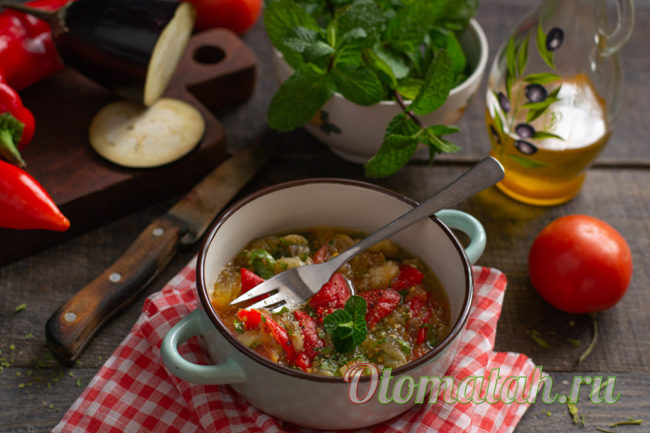 печена салата