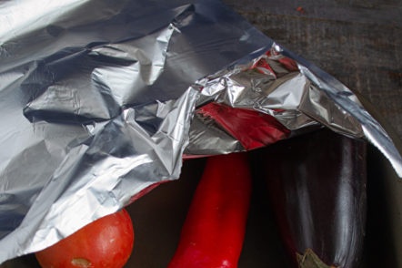 покрийте с фолио