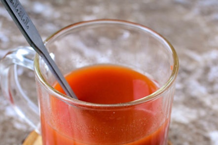 dilute tomato paste