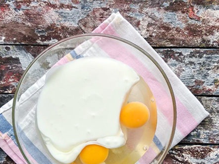 кефир и яйца