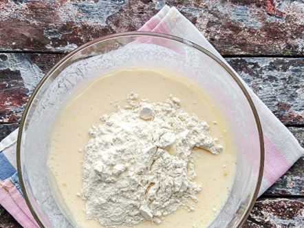 въведе брашно