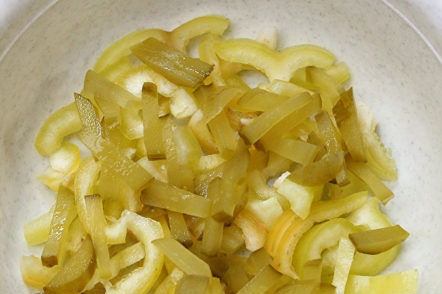 нарязани краставици