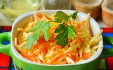 cabbage salad with peppers