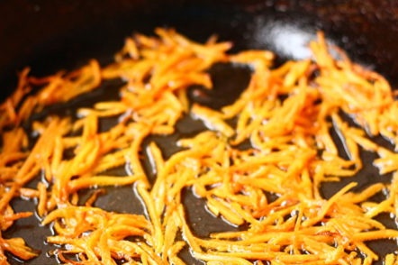 fry carrots