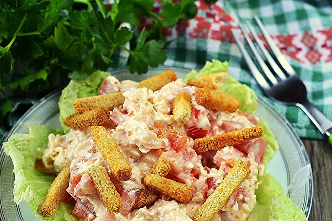 салата на минута