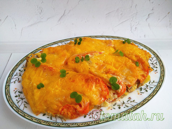 cassola de verdures al forn