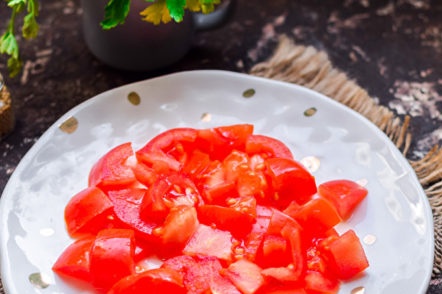 gesneden tomaat
