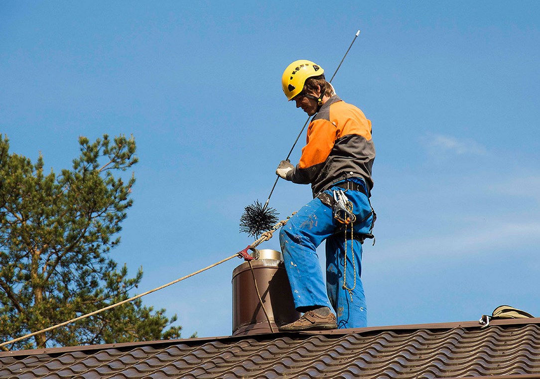 Почистване на комина