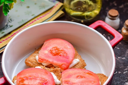 tomàquet a la part superior