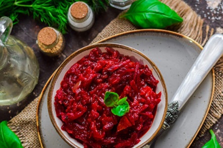 bietenkuit voor het avondeten